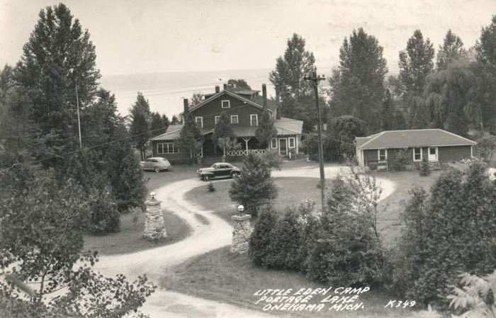 Little Eden Camp - Vintage Postcard (newer photo)